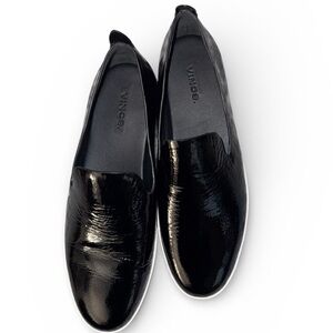 Vince Black Slip-On Loafers Men’s Sz 8.5 old money quiet luxury Date Career